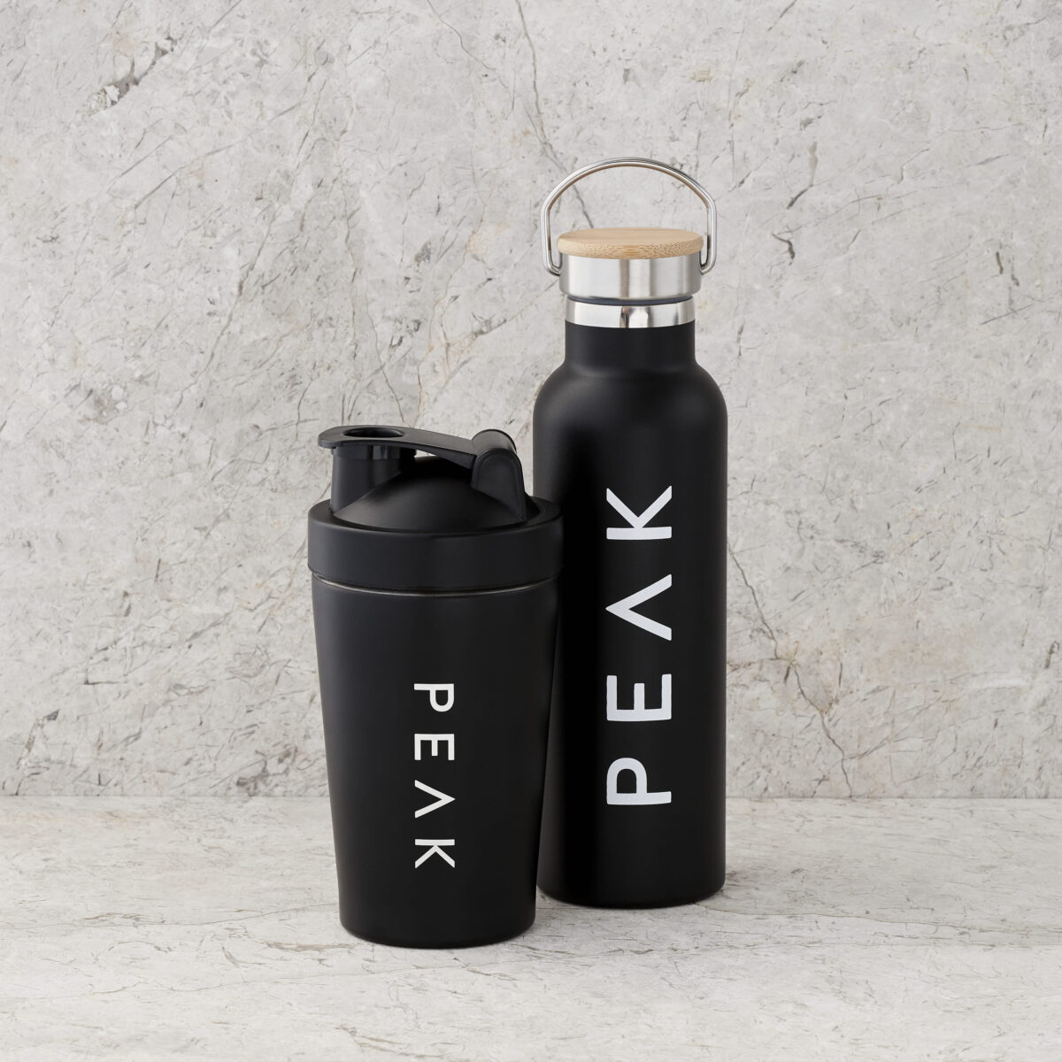 Stainless Steel Protein Shaker 600ml Peak Nutritionals